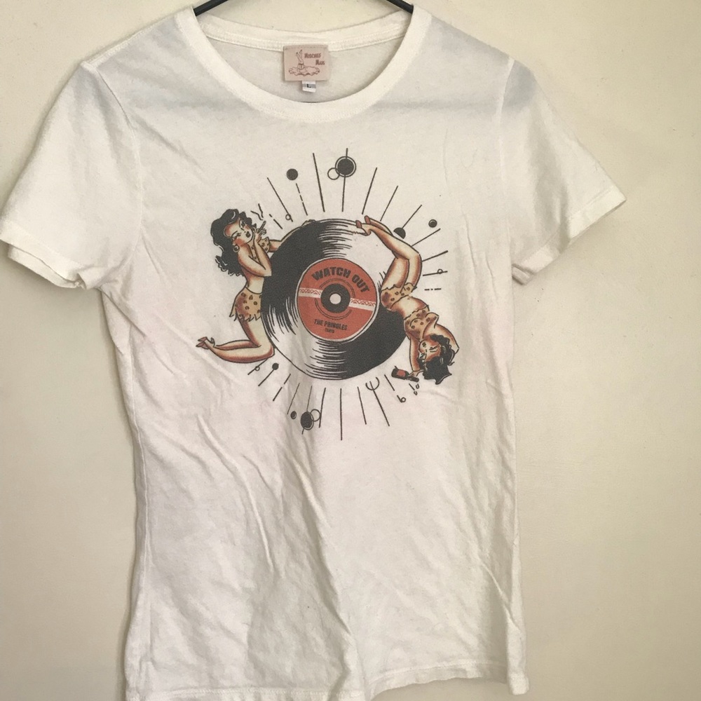 Mischief made Pringles record Tee size Large